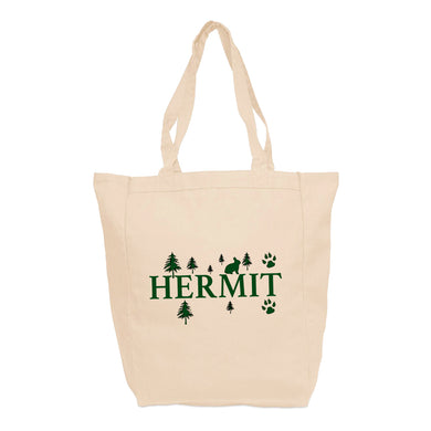 HERMIT Tote Bag, Bandana or T-Shirt