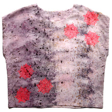 Load image into Gallery viewer, Cochineal Bundle Dyed Cotton and Blockprinted Box Top