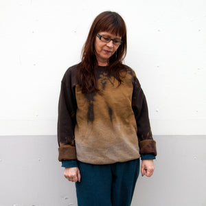 Anti Dye Sweatshirt // Heather Blue