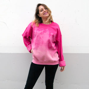 Anti Dye Sweatshirt // Heather Blue