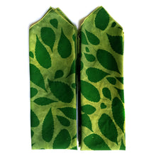 Load image into Gallery viewer, Greens Cotton Leaves printed Bandana