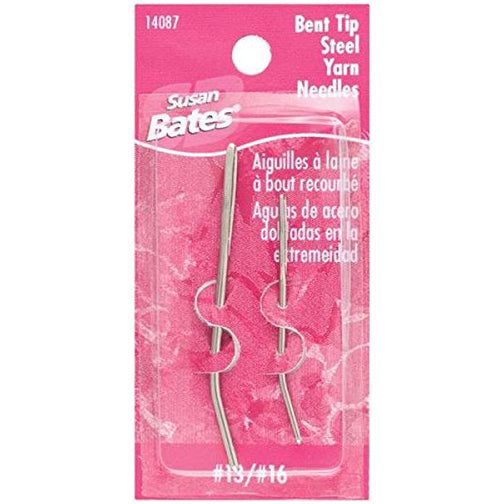 Bent Tip Yarn Needles 2 pk