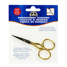 Load image into Gallery viewer, DMC Embroidery Scissors with Gold Handle