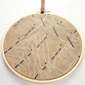 Embroidery Ring Fiber Wall Art