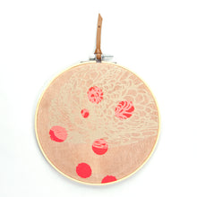 Load image into Gallery viewer, Embroidery Ring Fiber Wall Art