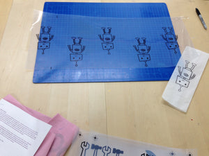 Textile Screenprinting Private Workshop: Repeat Pattern Printing