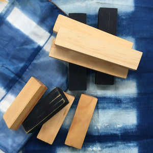 Itajime Blocks for Shibori Dyeing