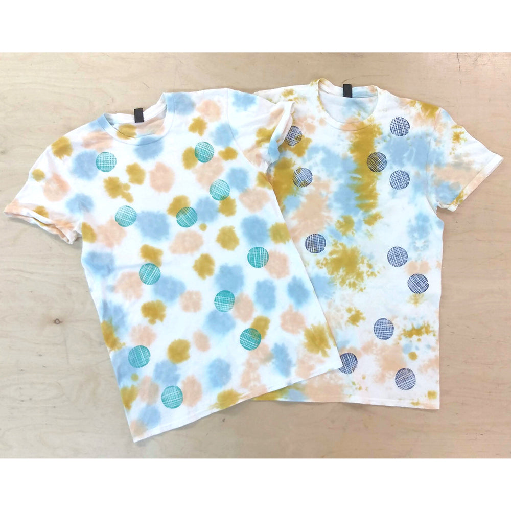 Colorful Polka Dot Print T-shirt