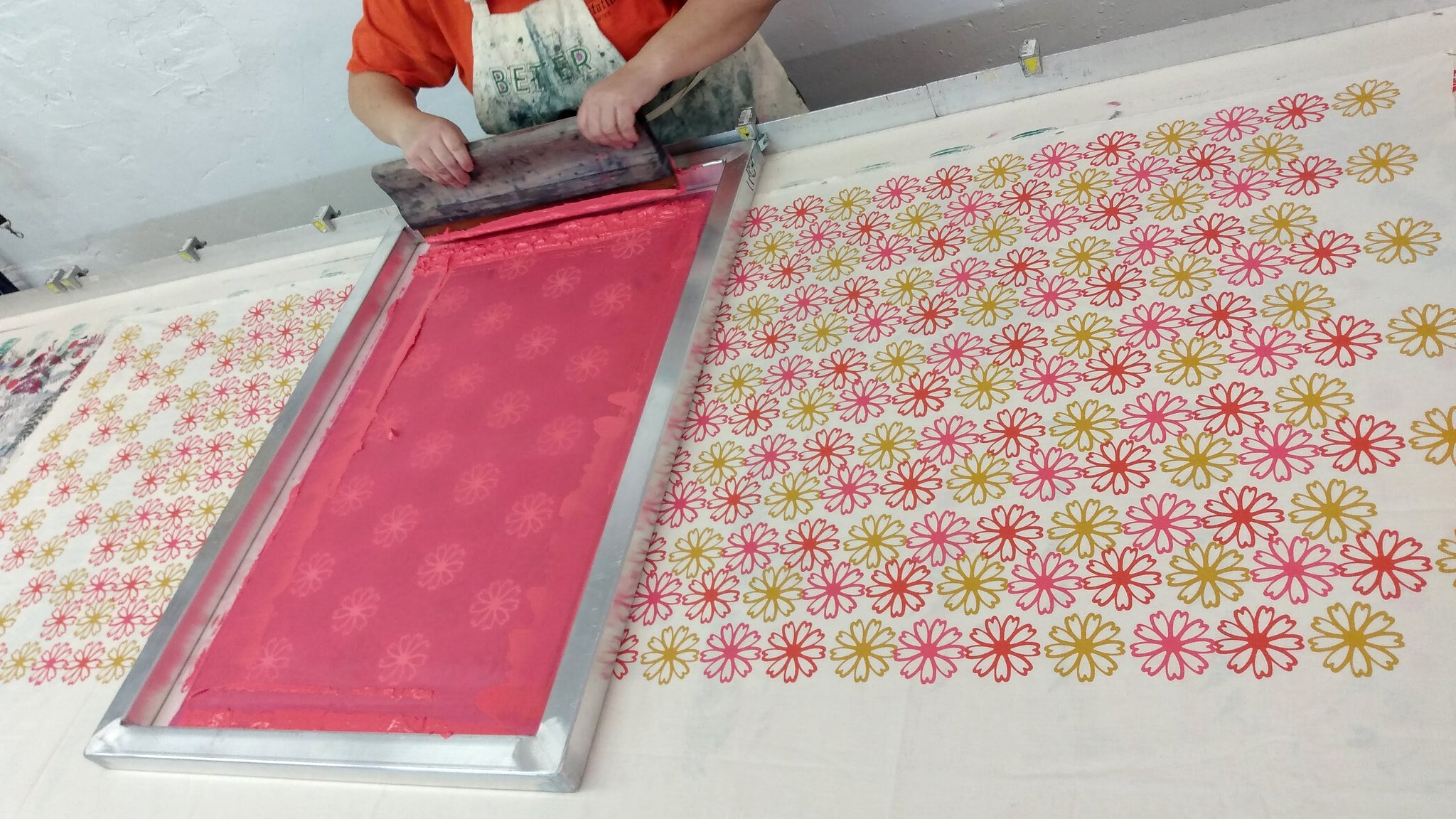 Lil Døds kæbe Periodisk Textile Screenprinting Private Workshop: Repeat Pattern Printing – Better  Than Jam's STUDIO