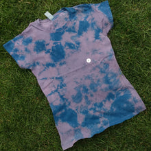 Load image into Gallery viewer, Natural Indigo Dyed Womans Fit Tshirt 100% cotton