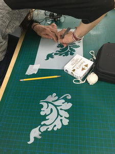 Stencil Silkscreening Workshop