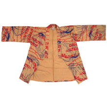 Load image into Gallery viewer, Mustard Yellow Silky Bamboo Kimono Style Wrap with Morse Code