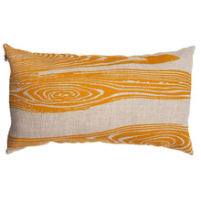 Load image into Gallery viewer, Woodgrain Printed Basketweave Heavy Linen Throw Pillows