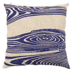 Custom Printed and Made Silkscreened Basketweave Linen Pillows