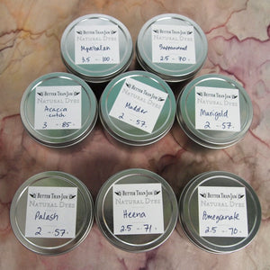 Natural Dyes Sampler Set