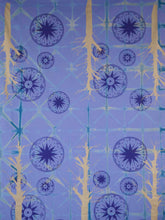 Load image into Gallery viewer, Sarong purple gold and blue