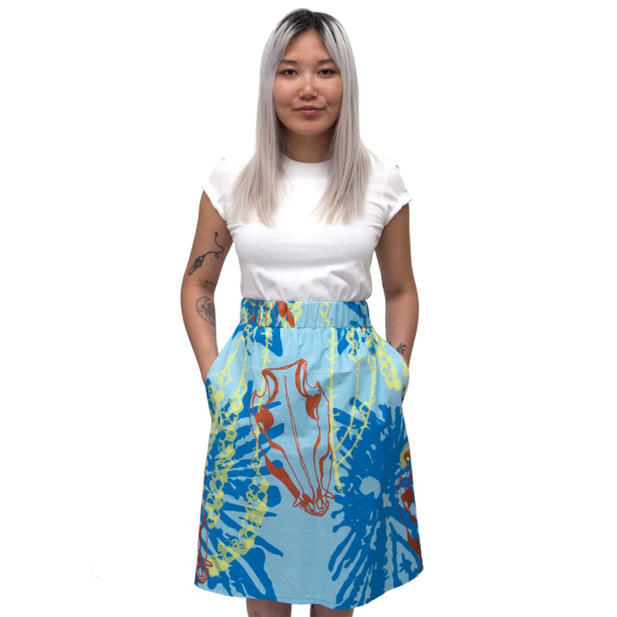 Blue Prairie Skirt