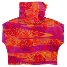 Load image into Gallery viewer, Fuchsia Dyed Hemp Jersey High Neck Cozy Top