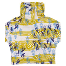 Load image into Gallery viewer, Cowl Neck Top // Linen Pale Purple with Goliath Beetle Print