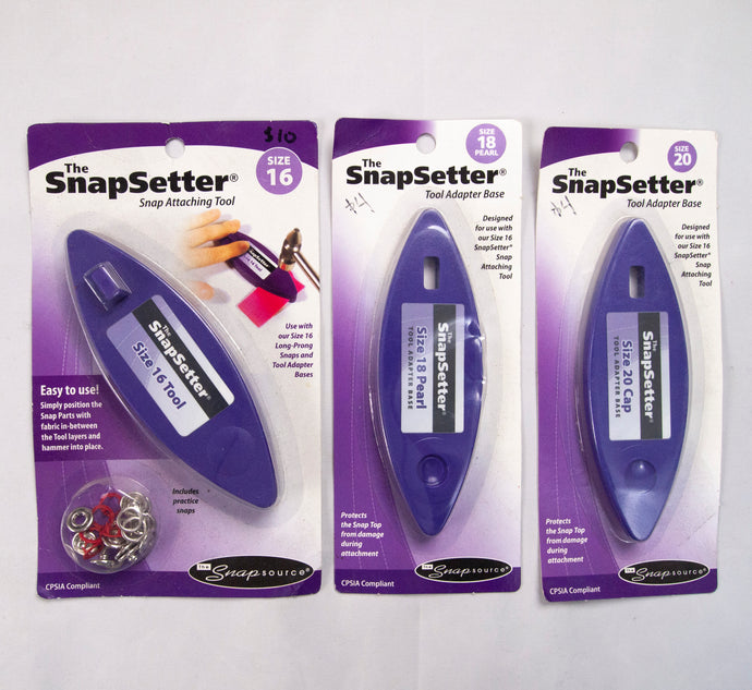 Snaps Setting Tool Size 16, 18, + 20