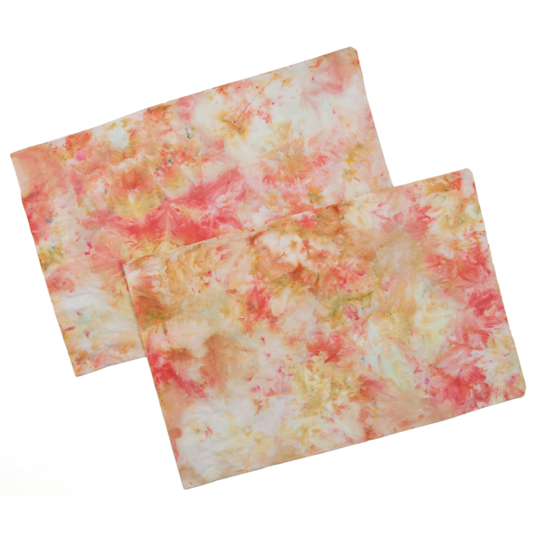 Snow Dyed Bed Pillow Cases