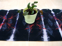Load image into Gallery viewer, Table Runner // AntiDyed printed Crayfish + Almond Shells