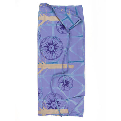 Sarong purple gold and blue