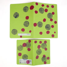 Load image into Gallery viewer, Printed Eco-friendly Sketchbook printed Polka Dots on Polka Dots
