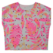 Load image into Gallery viewer, Pink Ferns Box Top Shirt