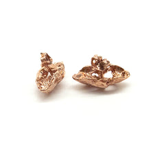 Load image into Gallery viewer, Beaks Rose Gold Post Earrings