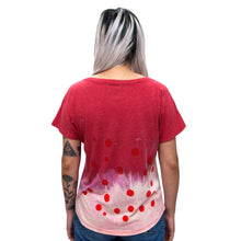 Load image into Gallery viewer, Olive Anti Dye Polka Dot T