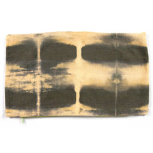 Load image into Gallery viewer, Heavy Olive Linen AntiDyed Shibori Throw Pillows