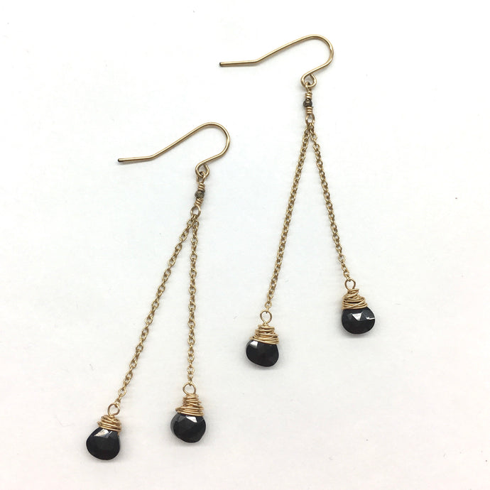 Onyx Dangling Earrings