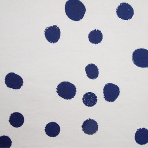 Hand Screenprinted Cotton/Linen  by Yard // Custom Polka Dots Any Color