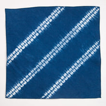 Load image into Gallery viewer, Indigo Dyed Linen Hanky