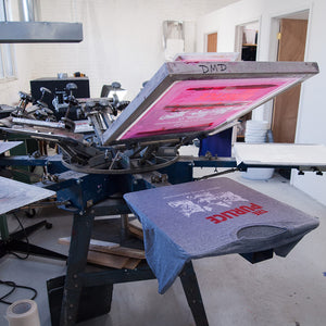 Tshirt Screenprinting Private Workshop: How to Use A Press