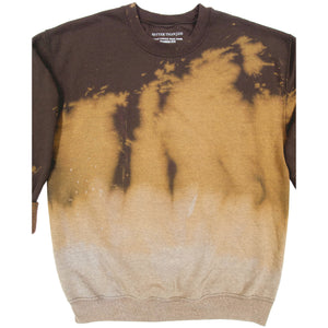 Anti Dye Sweatshirt // Chocolate Brown