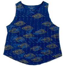 Load image into Gallery viewer, Indigo Blue Silky Bamboo Dress Tank
